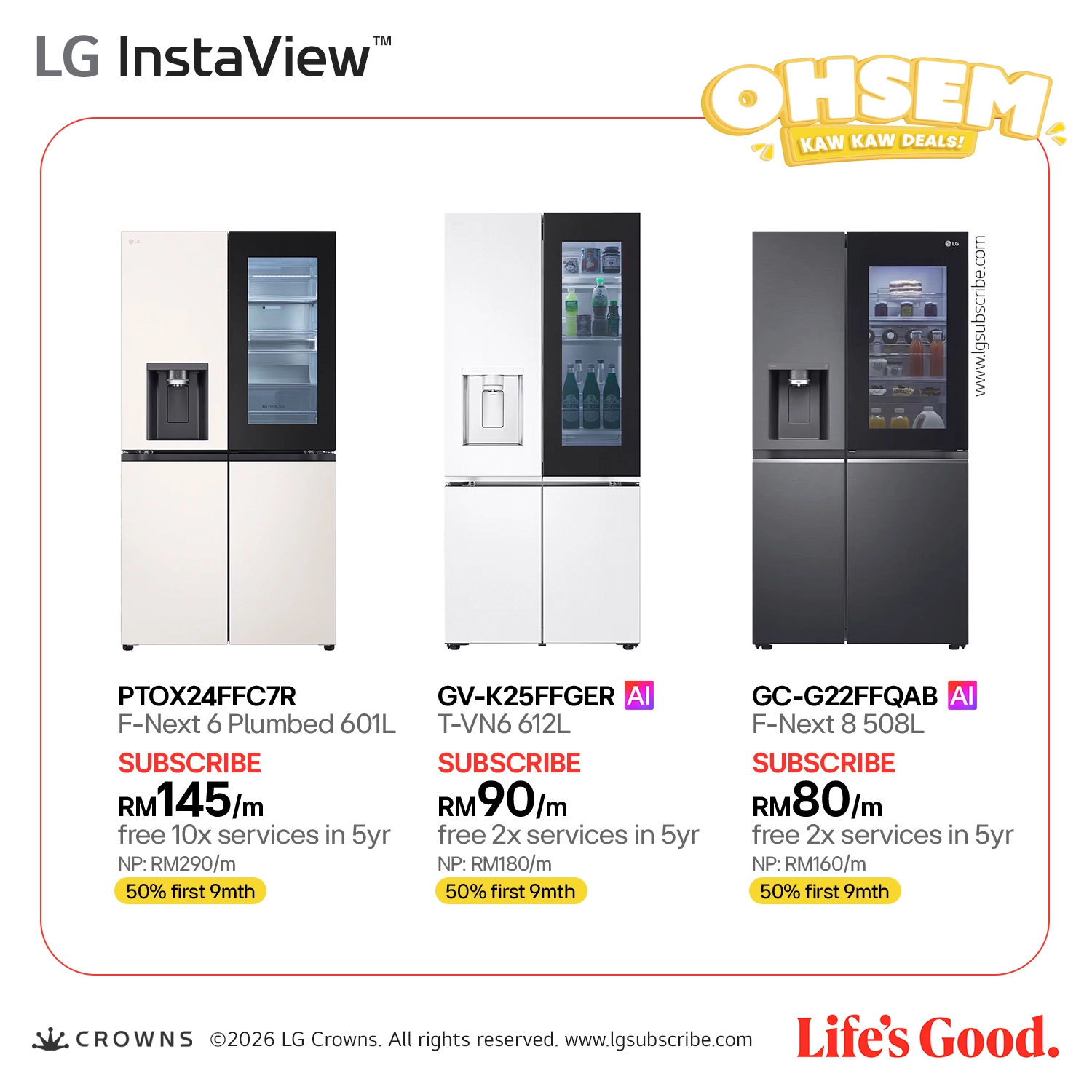 LG InstaView - Refrigerator