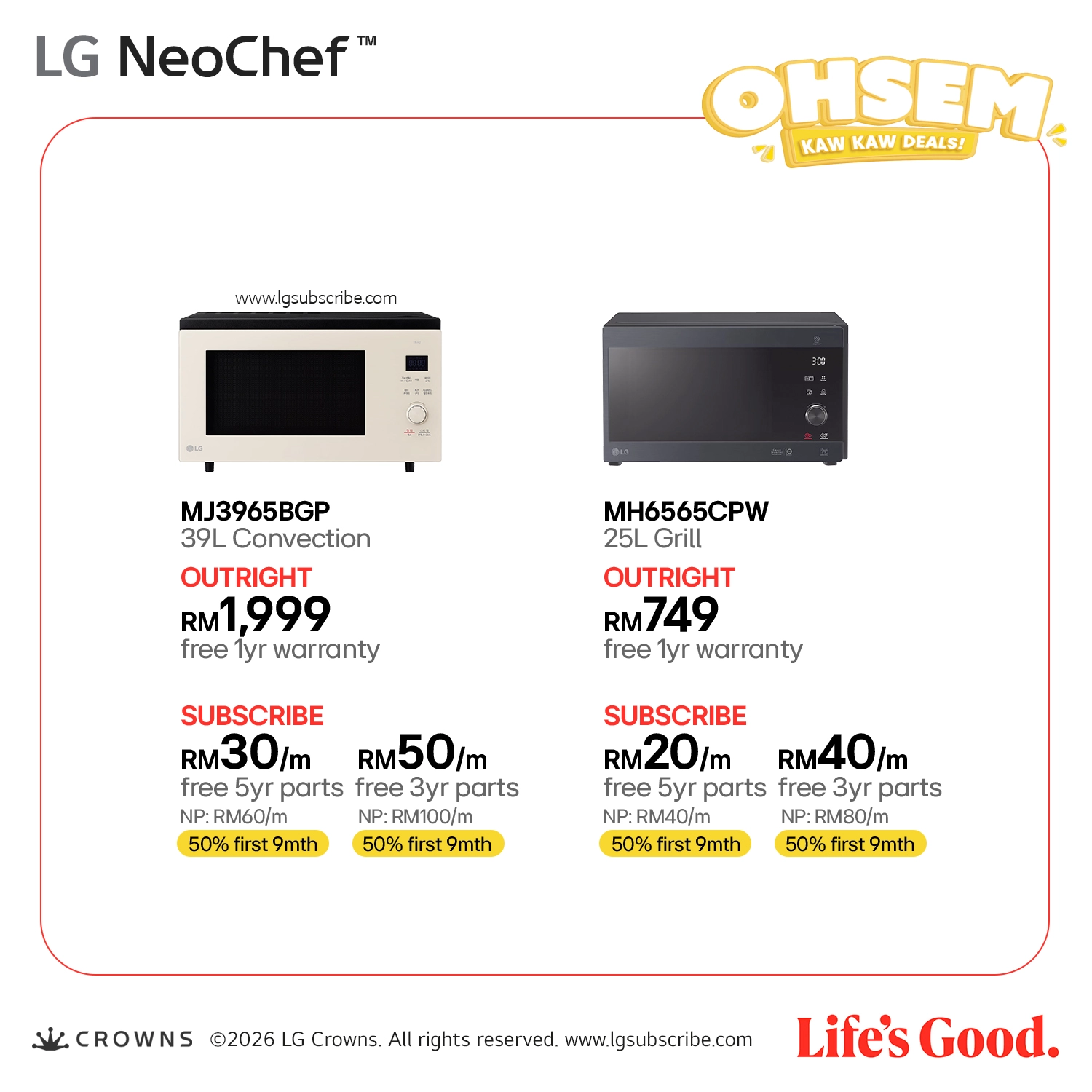 LG NeoChef - Microwave Oven