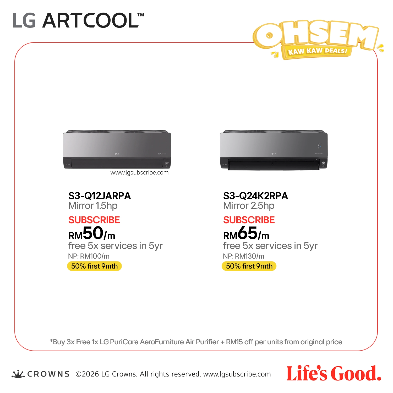 LG ARTCOOL - Air Conditioner