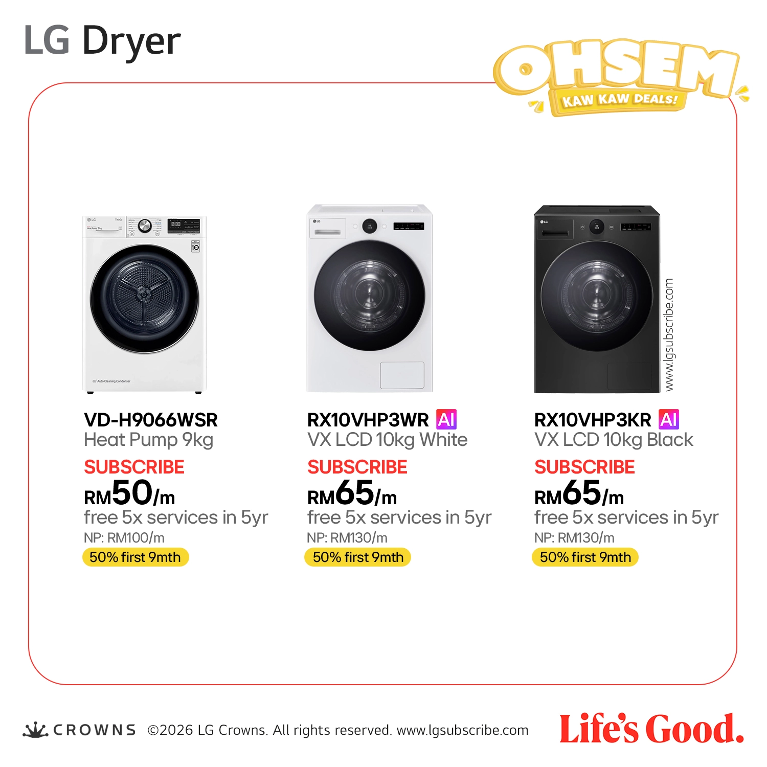 LG Front Loader