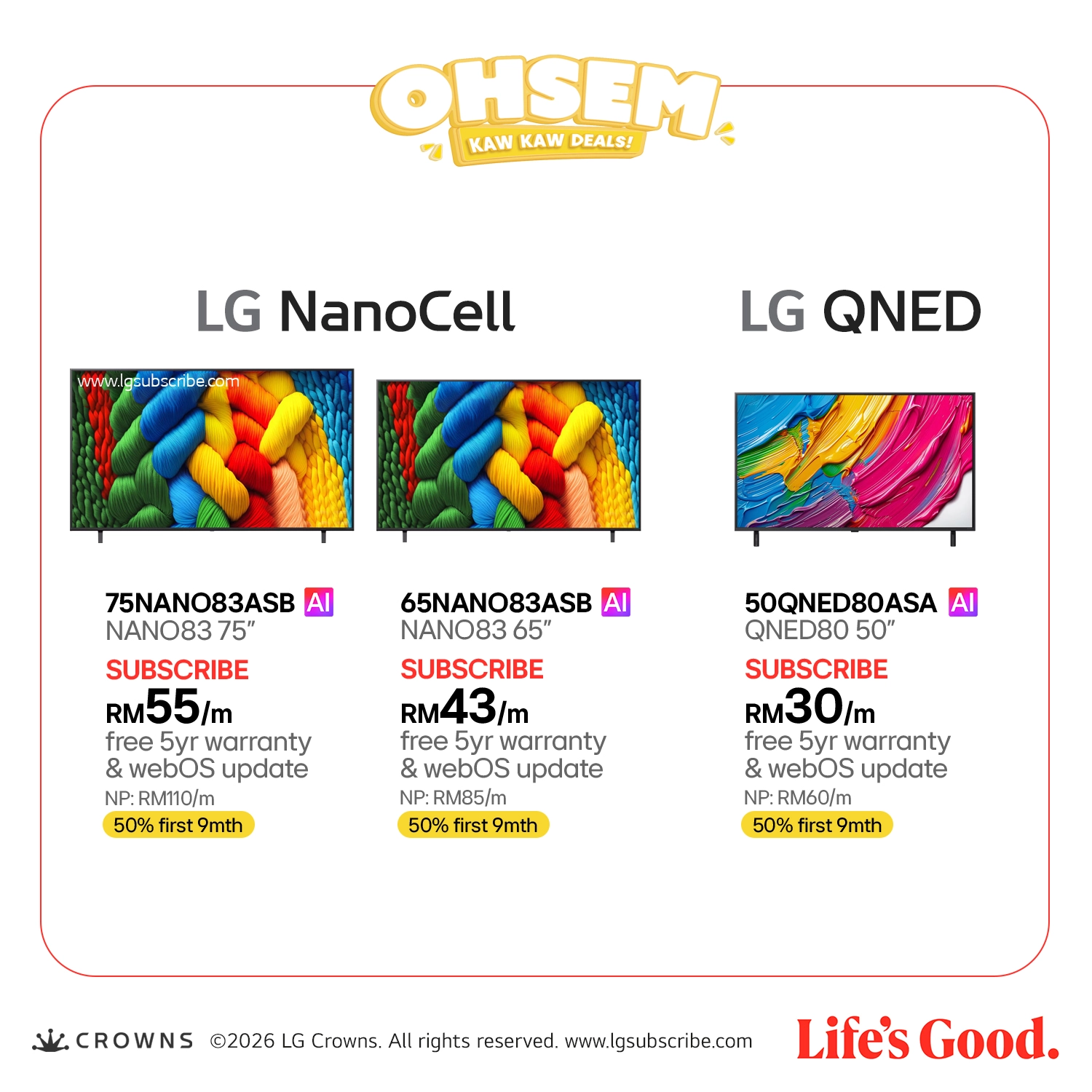 LG NanoCell - AI TV & LG SoundBar