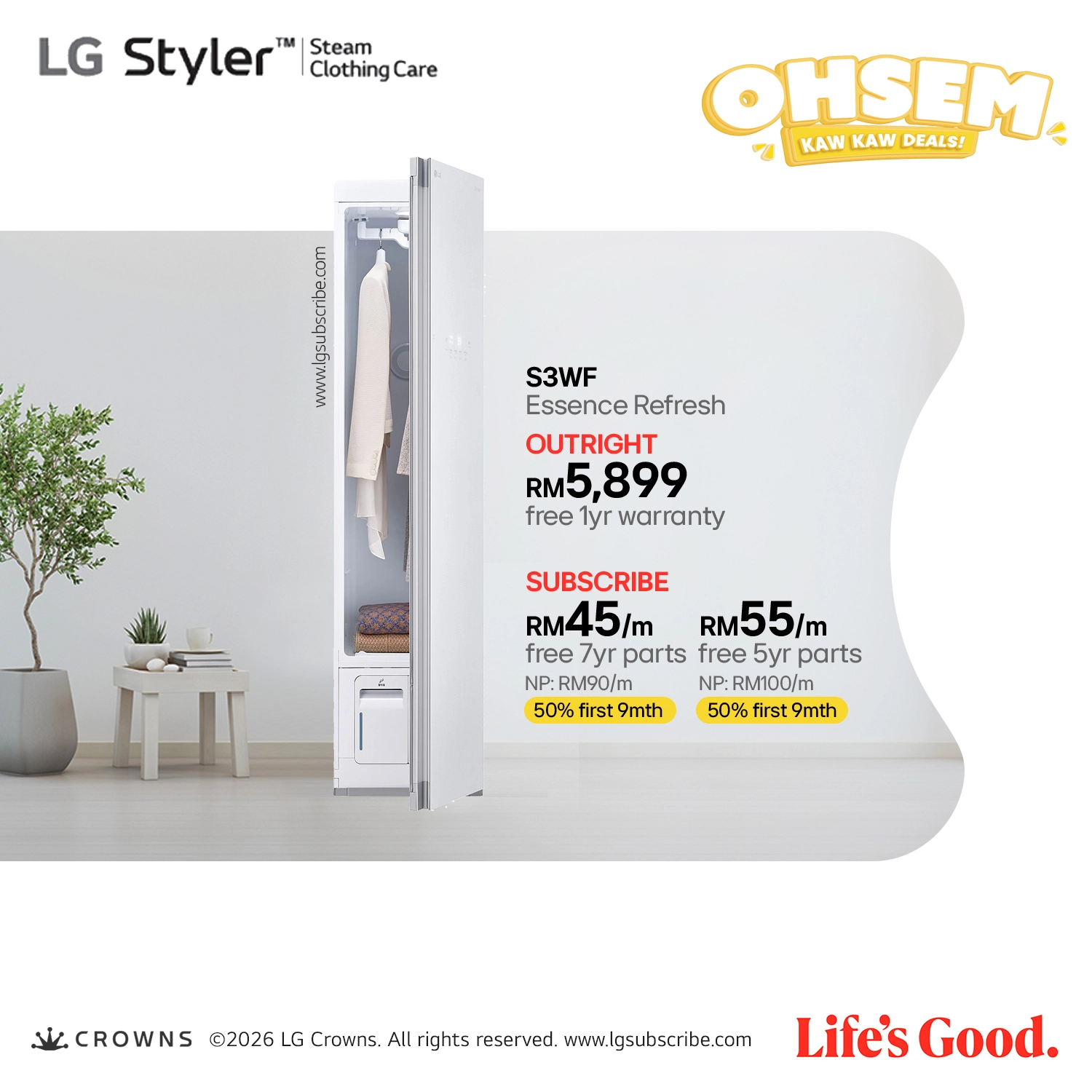 LG Styler Smart Wardrobe